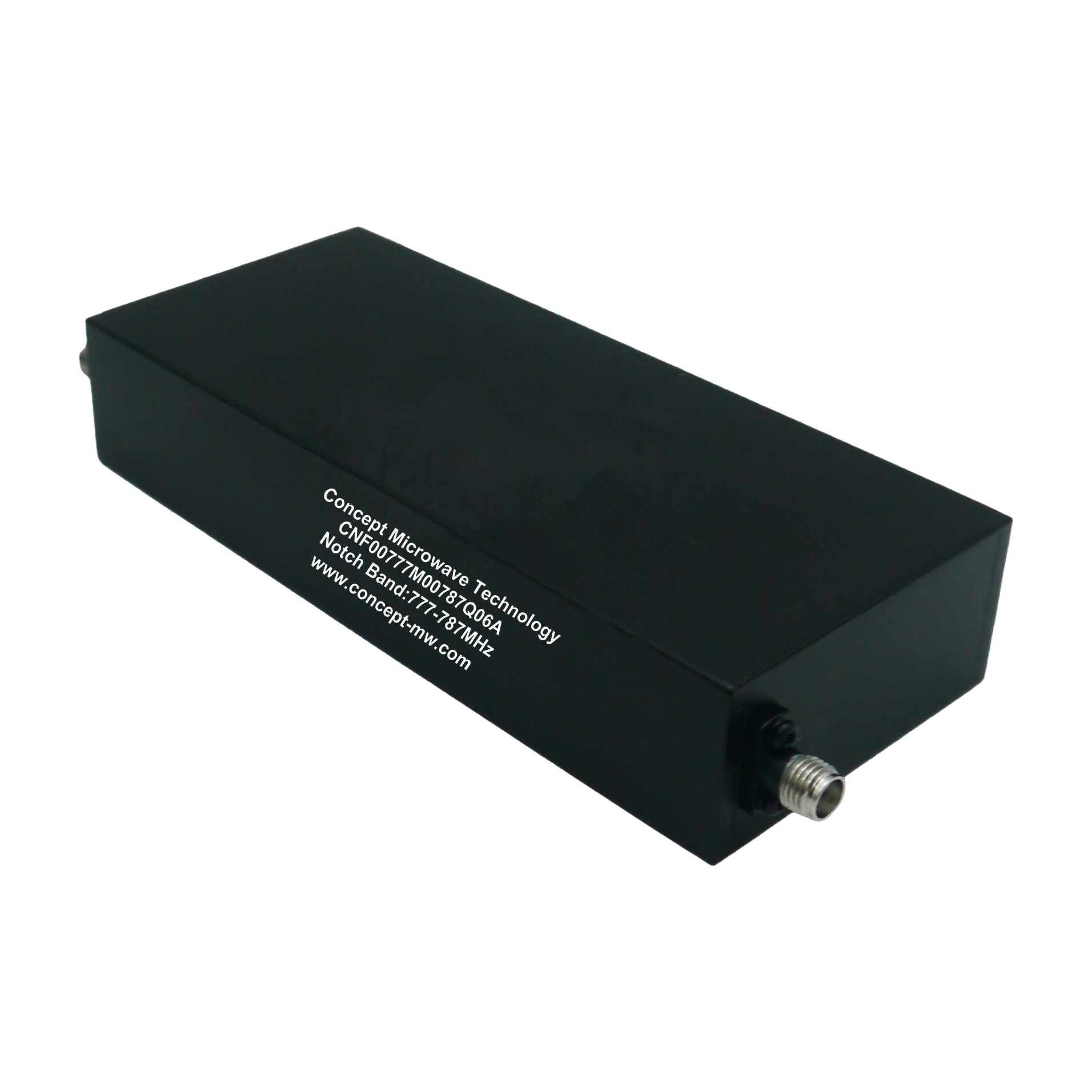 High Quality Cavity Notch Filter with 45dB Rejection from 777MHz-787MHz ...